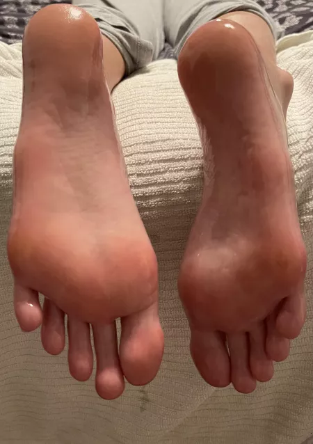 Rub more oil on them pleaseβ¦.