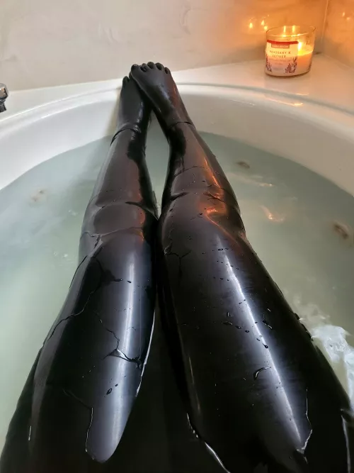 rubber bath 🥰