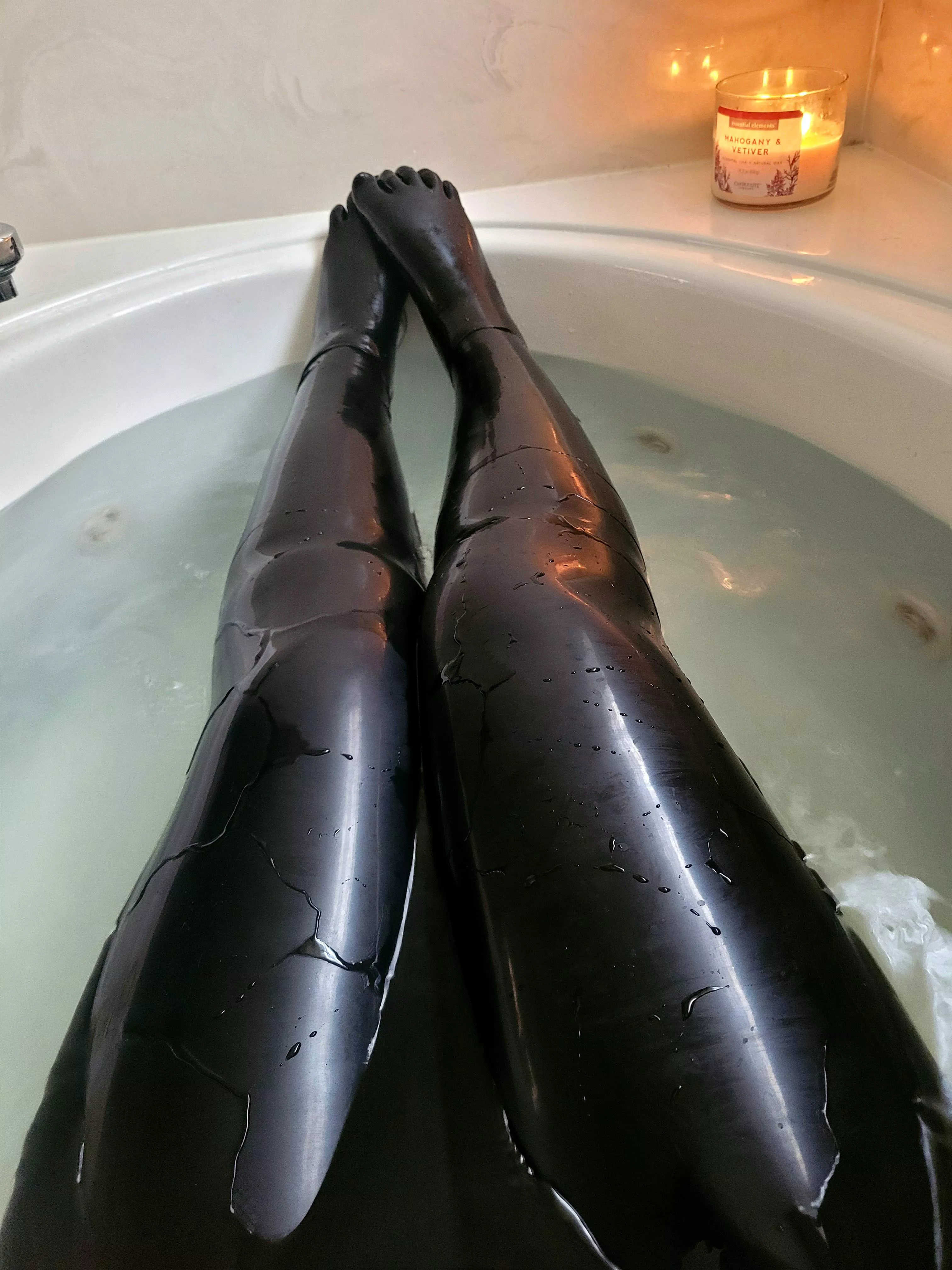rubber bath 🥰