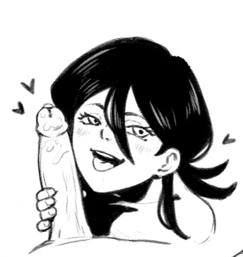 Rukia likes big dicks! (Erogamu)