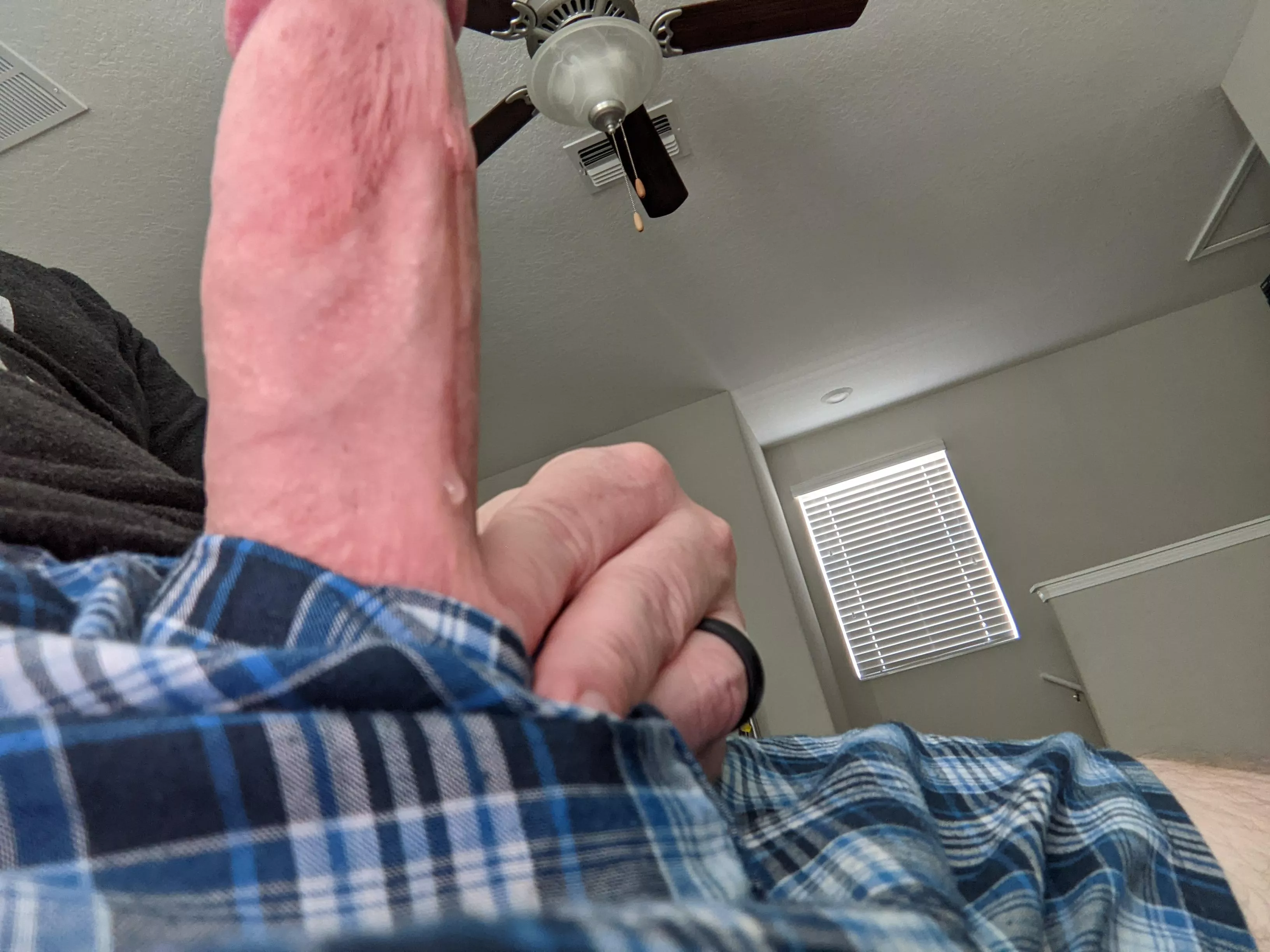 Running down my cock Running down my cock