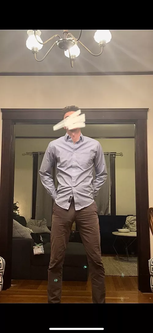 Running down my thigh