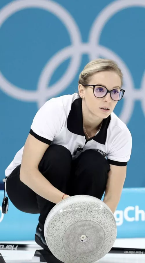 Russian curler Galina Arsenkina Russian curler Galina Arsenkina