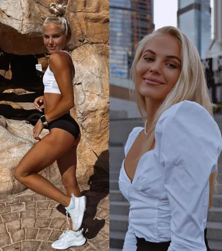 Russian heptathlete Kseniya Trubinova Russian heptathlete Kseniya Trubinova