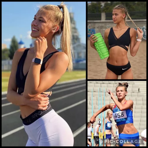 Russian High Jumper Adelina Khalikova