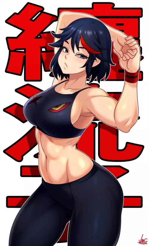 Ryuuko ready hit the gym (JMG PartyBean) [kill la kill]