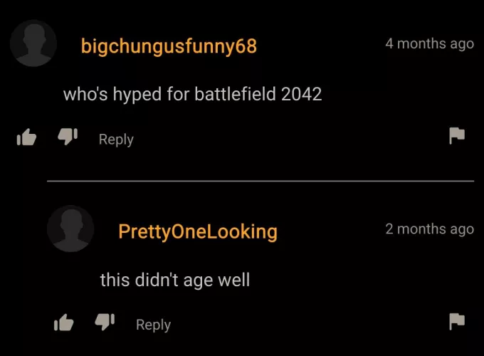 Sad times