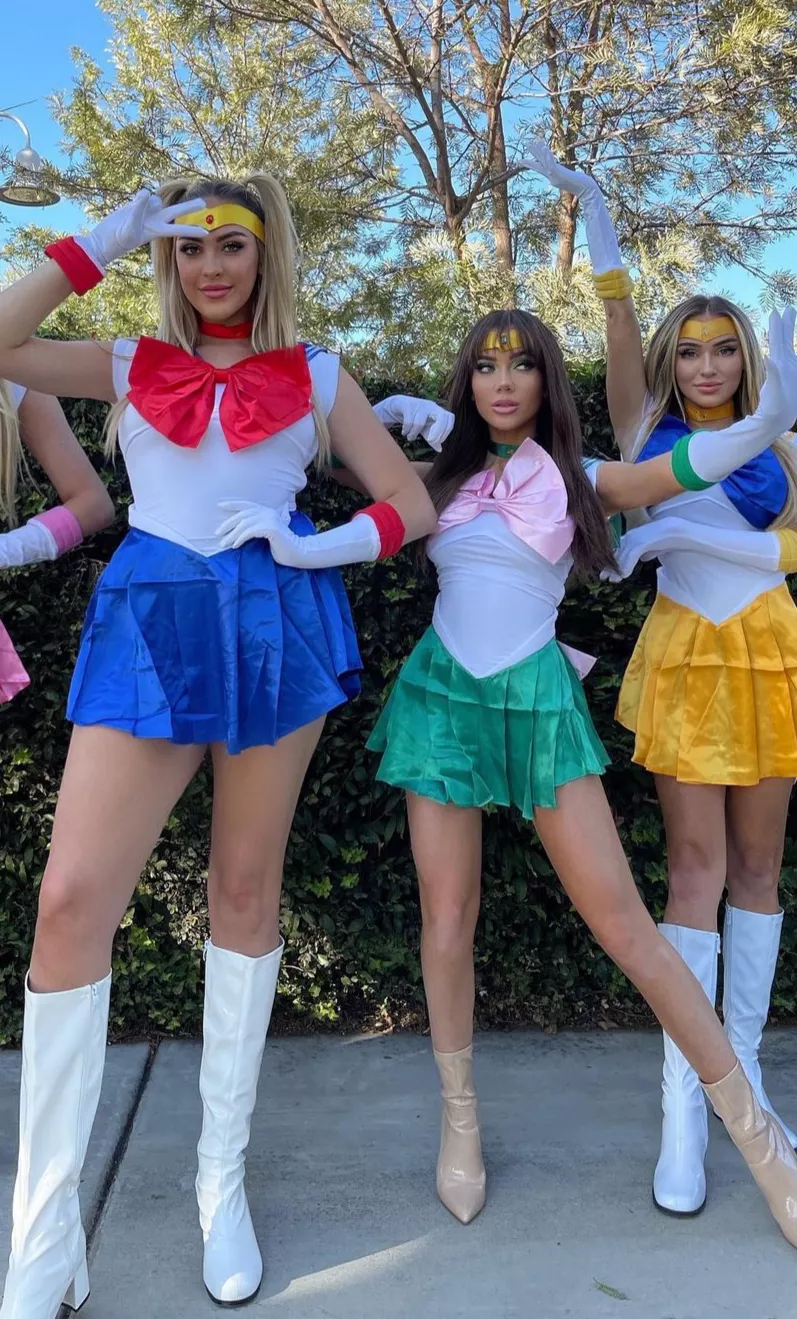 Sailor Moon and friends