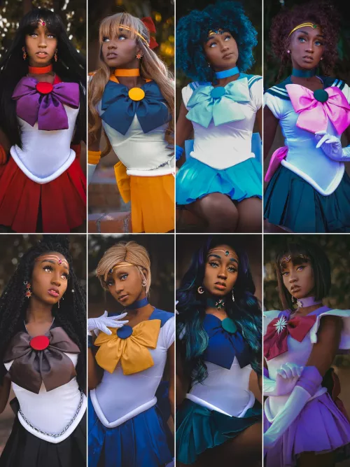 Sailor Moon Team (By JaharaJayde)