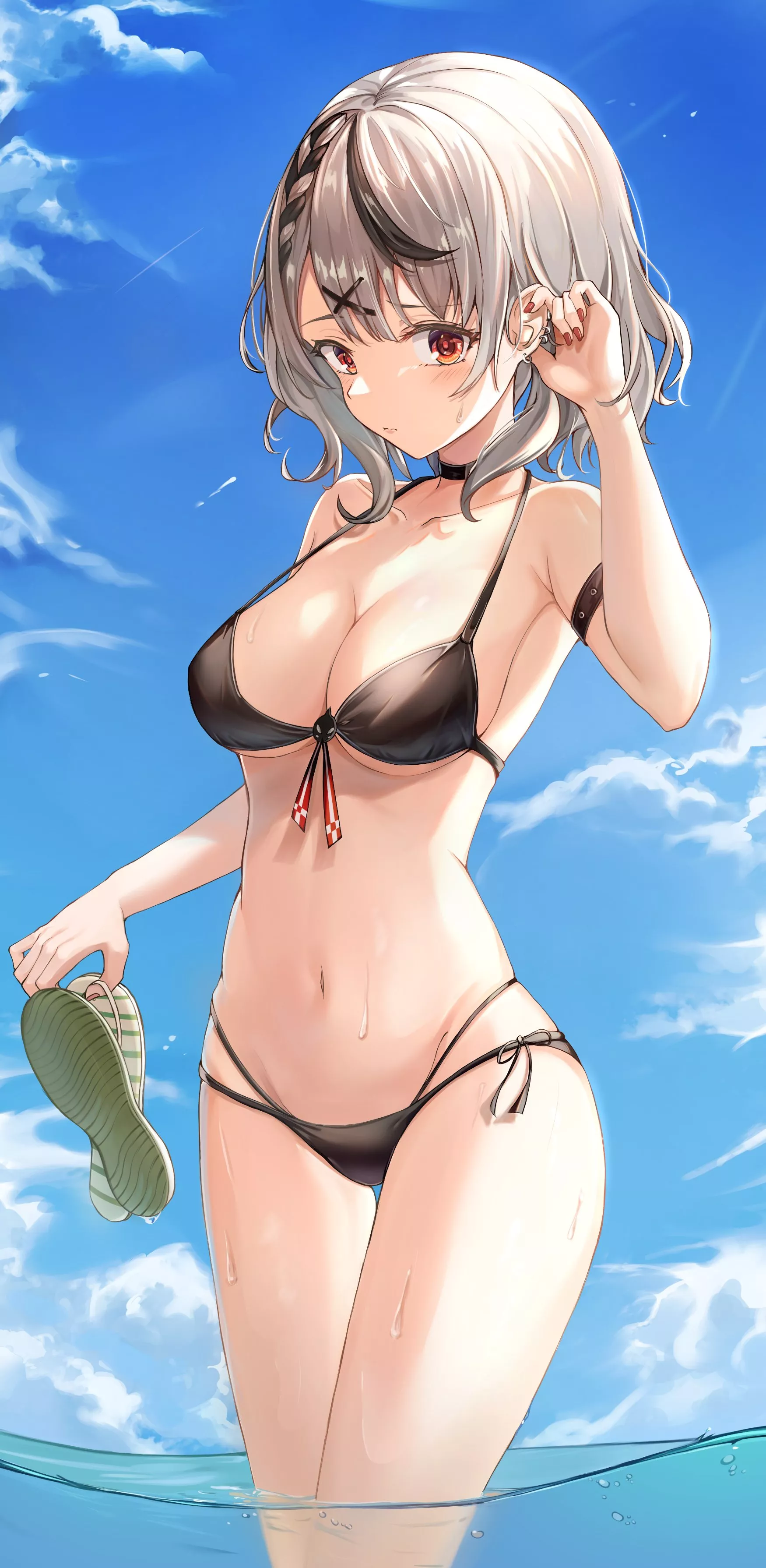 Sakamata Chloe at the Beach [hololive]