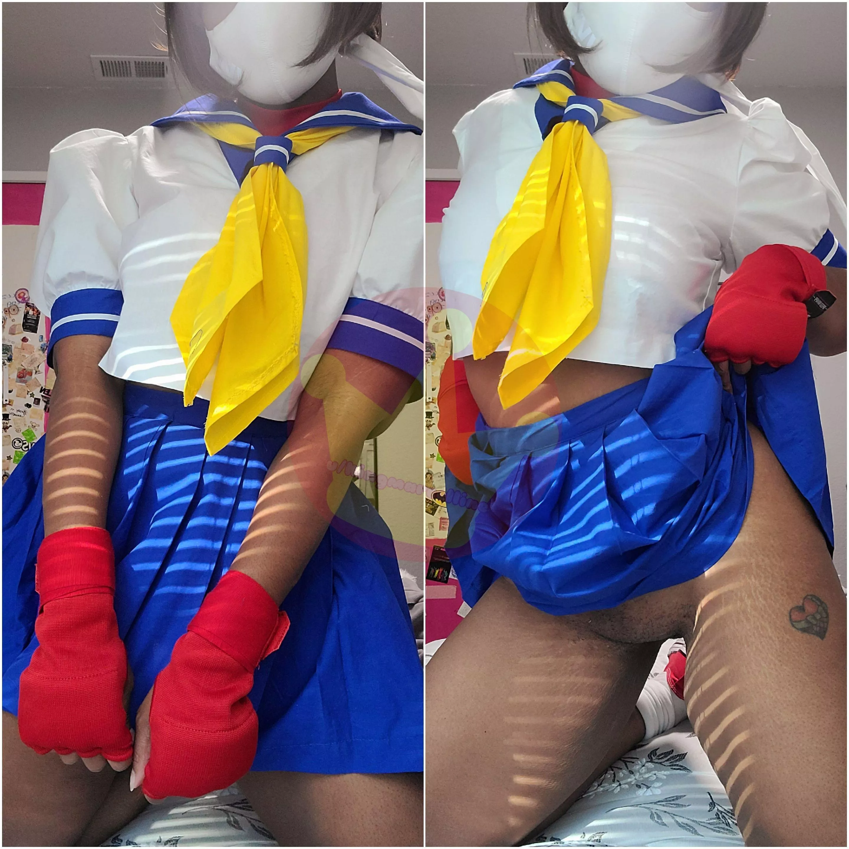 Sakura (Street Fighter) by KingMarcelline~ Sakura (Street Fighter) by KingMarcelline~