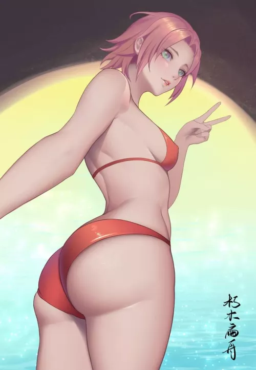 Sakura's thicc assets Sakura's thicc assets