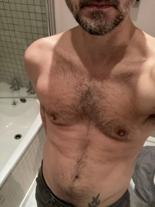 Salt & pepper beard and chest π