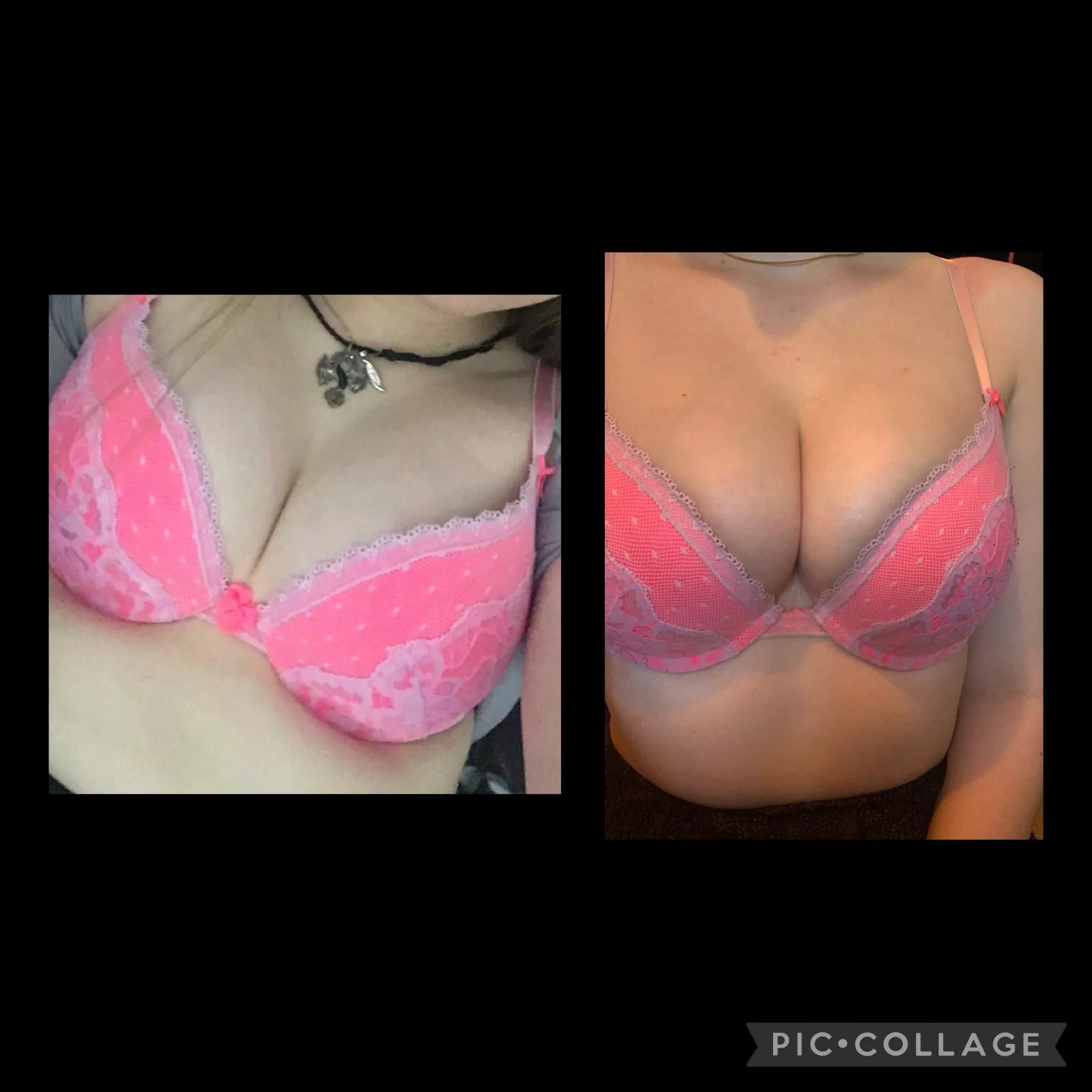 same bra but four years apart - I thought I was done growing 😳 same bra but four years apart - I thought I was done growing 😳