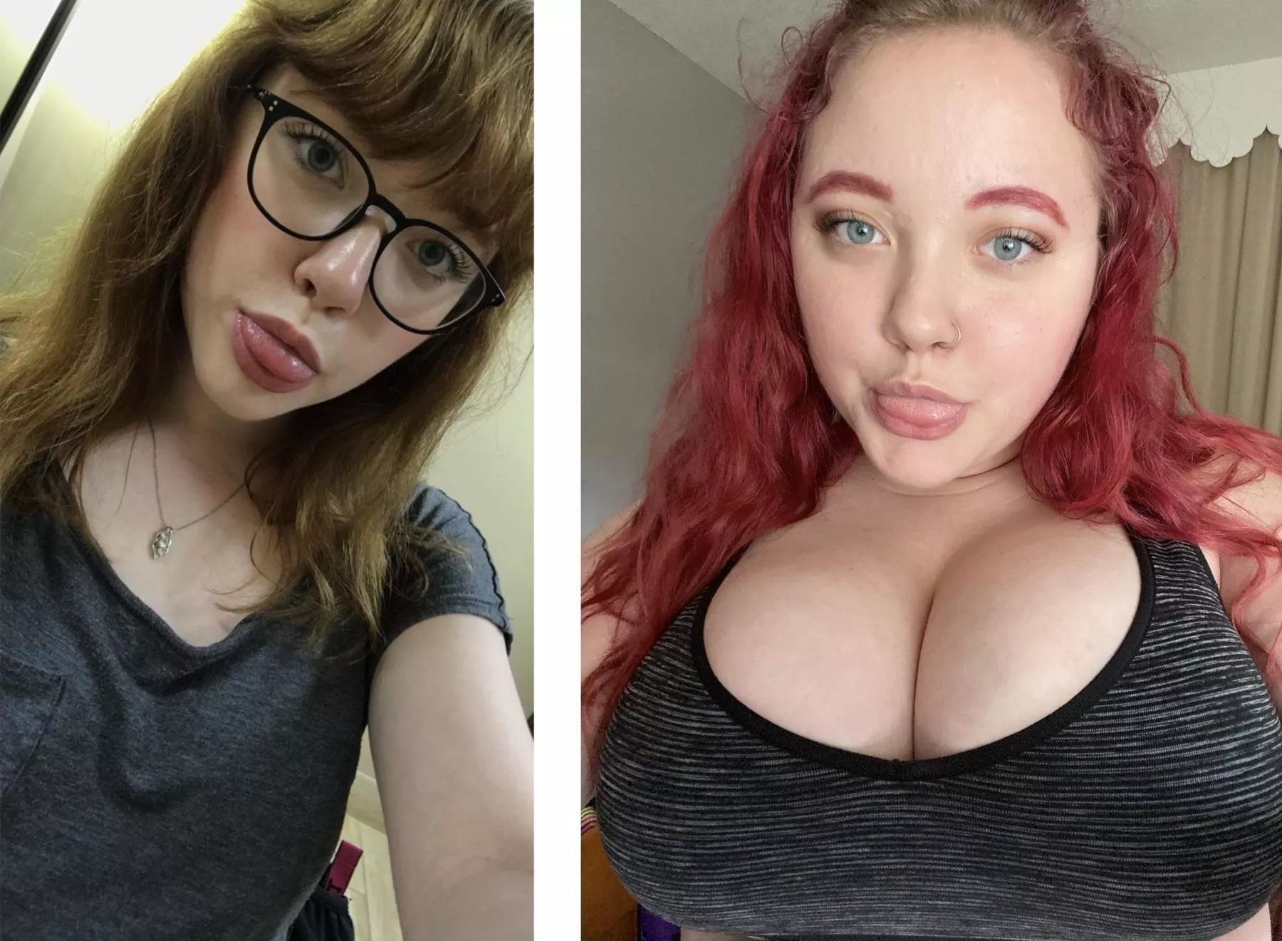 Same face, different years. June 2019 vs June 2021 Same face, different years. June 2019 vs June 2021