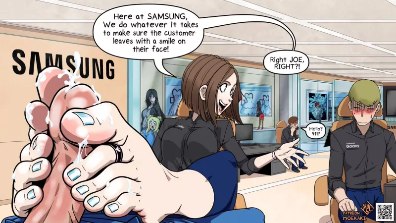 Samsung Sam Footjob 🤤 Samsung Sam Footjob 🤤