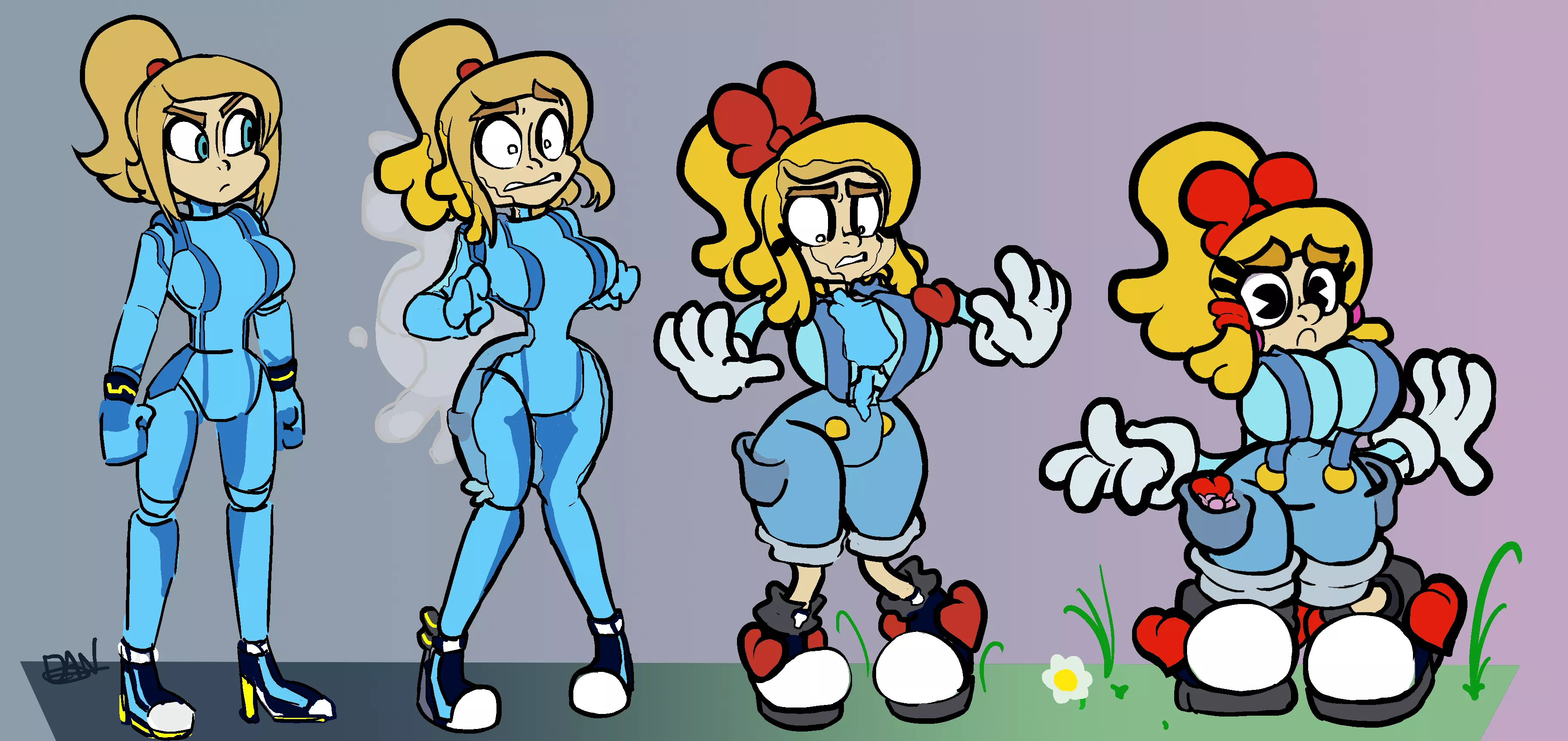 Samus alien infection (by me) Samus alien infection (by me)