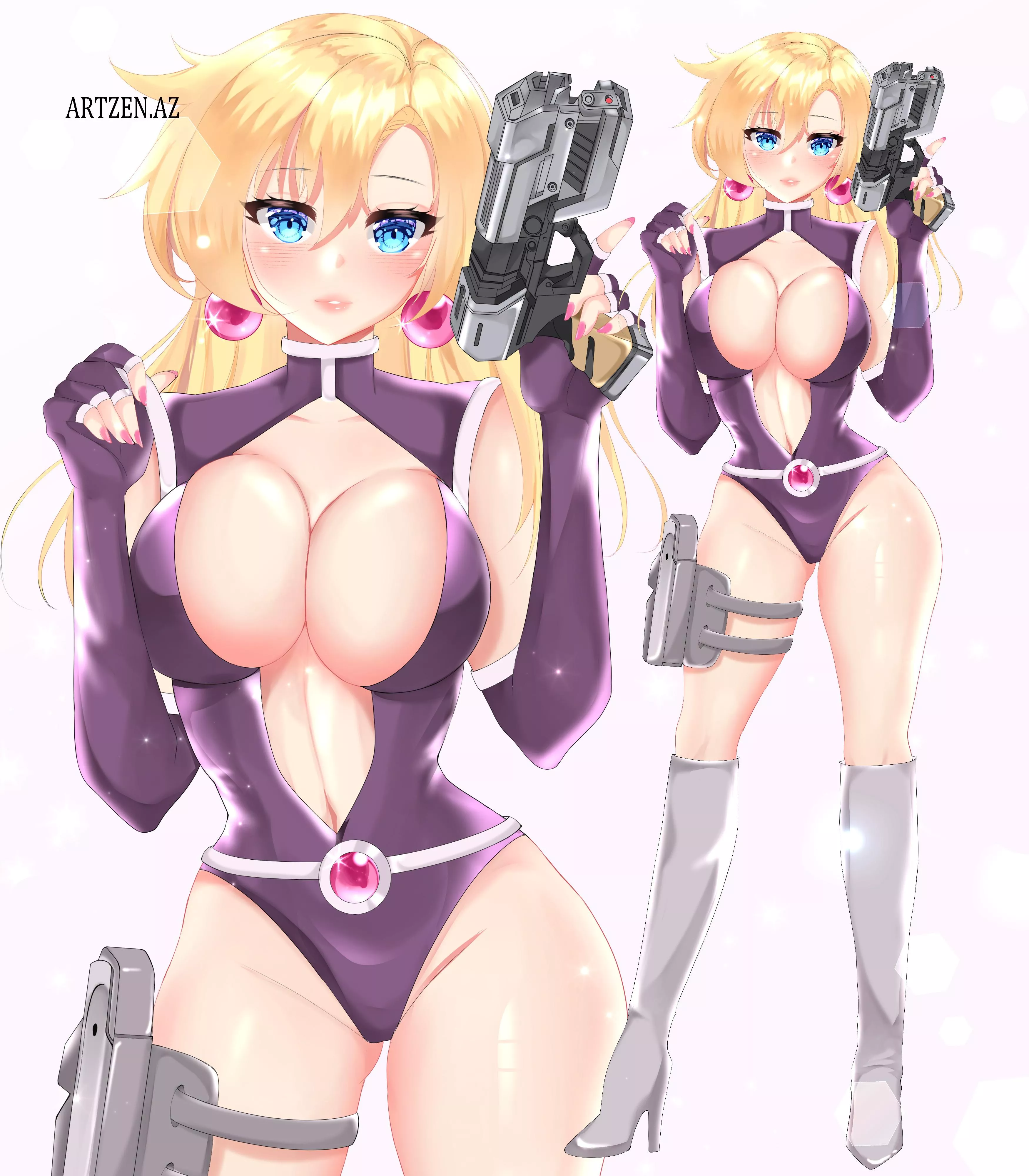 Samus fanart commission work by me