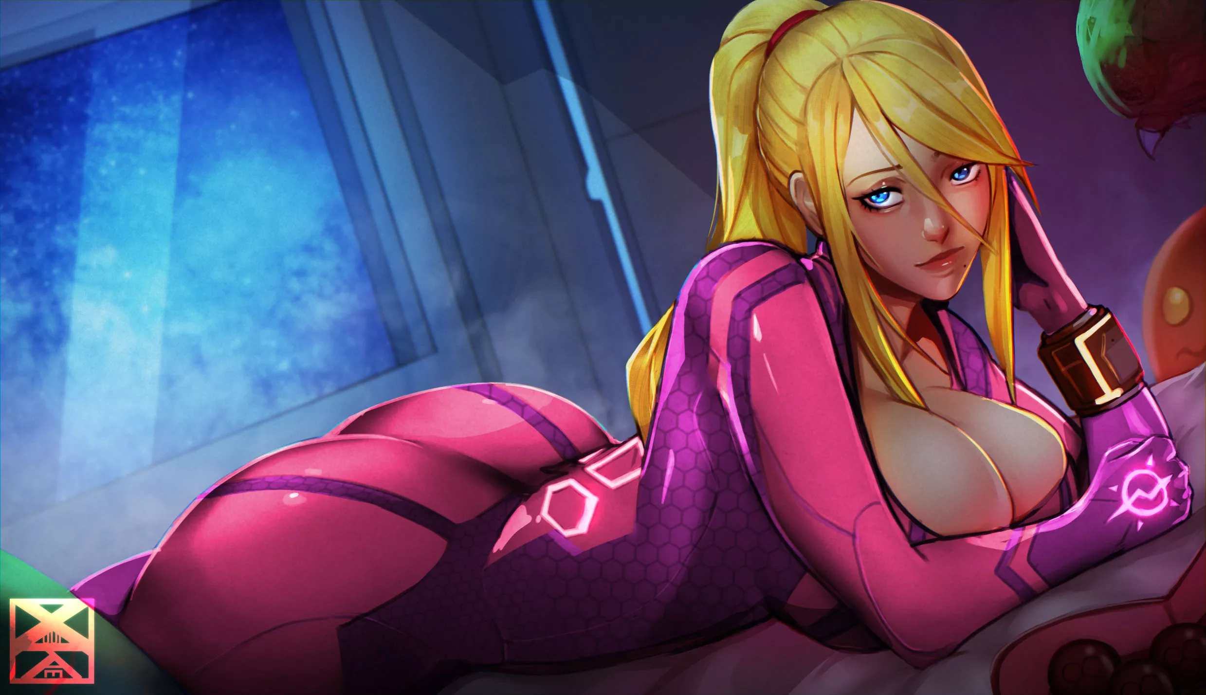 Samus On Valentine's Day (Xuuikie ashe) [Metroid]