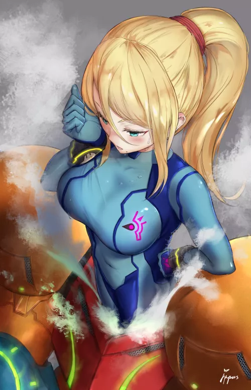 Samus Overheating (Ippers ) [Metroid]