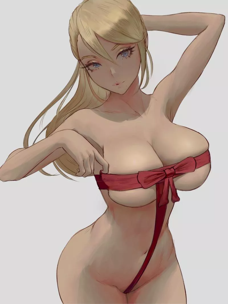 Samus wrapped up for you
