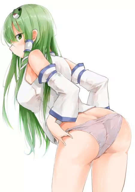 Sanae Kochiya in lingerie Sanae Kochiya in lingerie