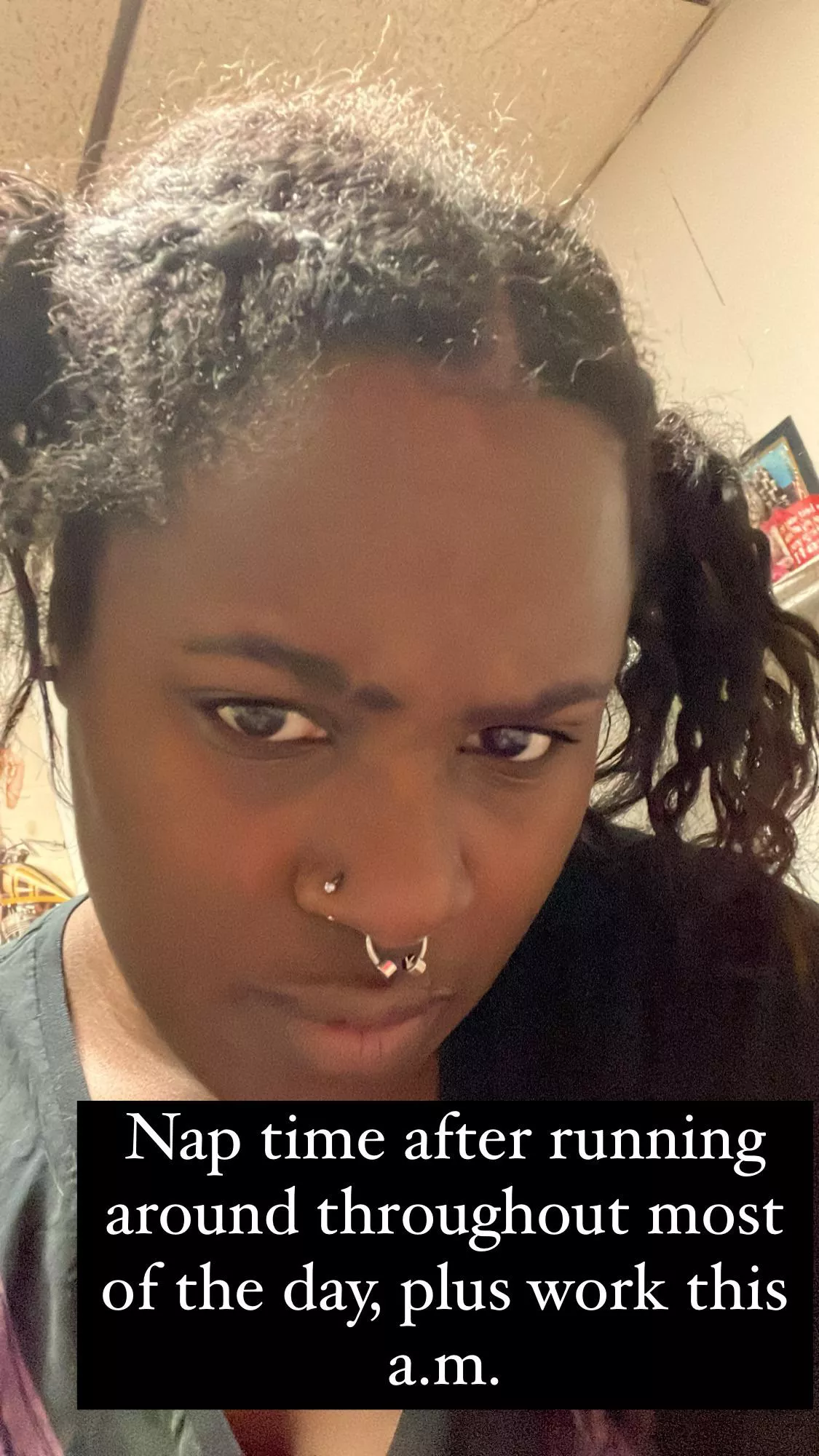 Santa comes for this little after Christmas. Enough said