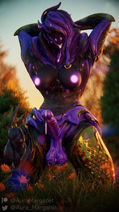 [Saryn OC] (Futa) Stretching in the wild