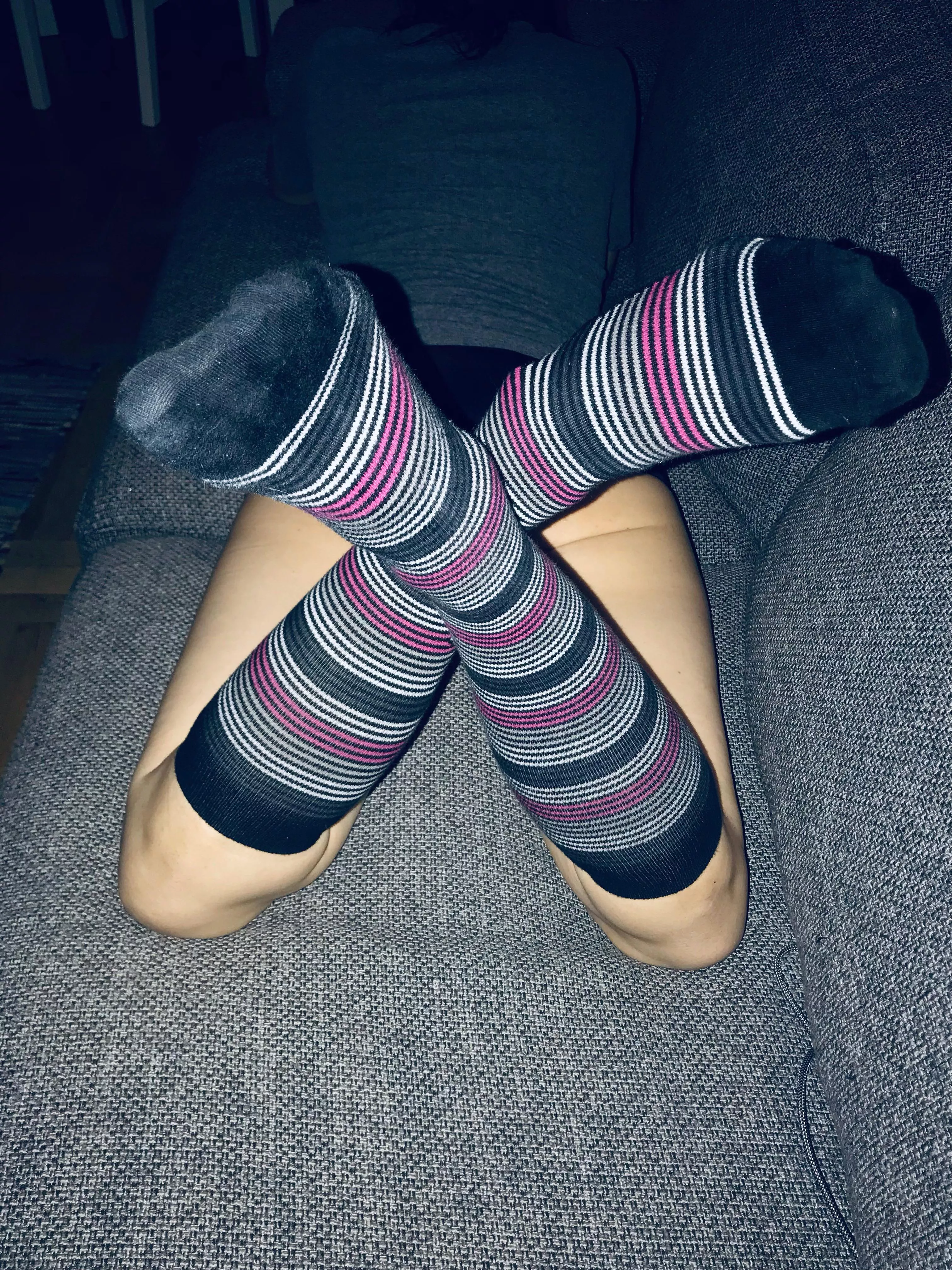 Sassy socks. 😉🖤