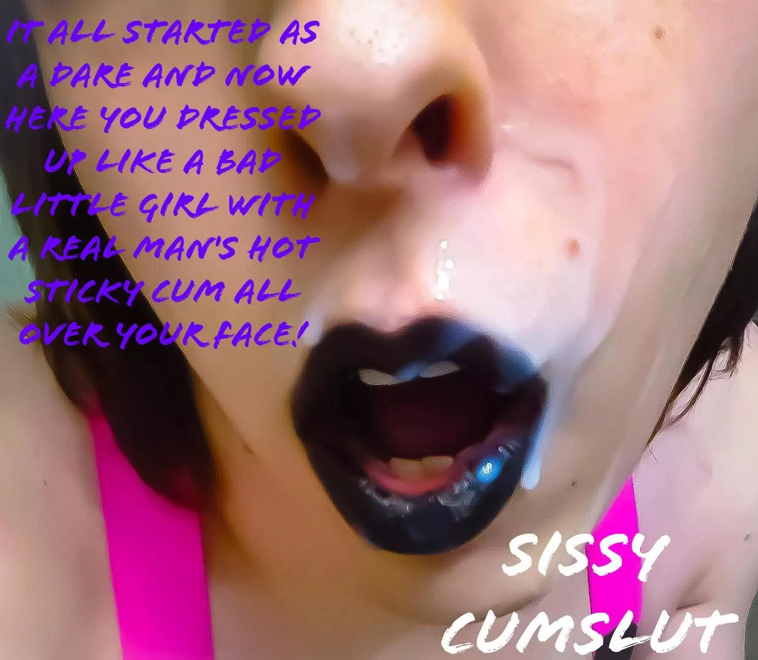 Savor my cum Sissy