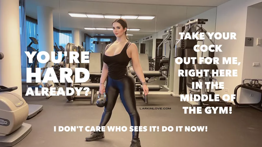 Say hello to your new personal (cock) trainer 😈 [OC]