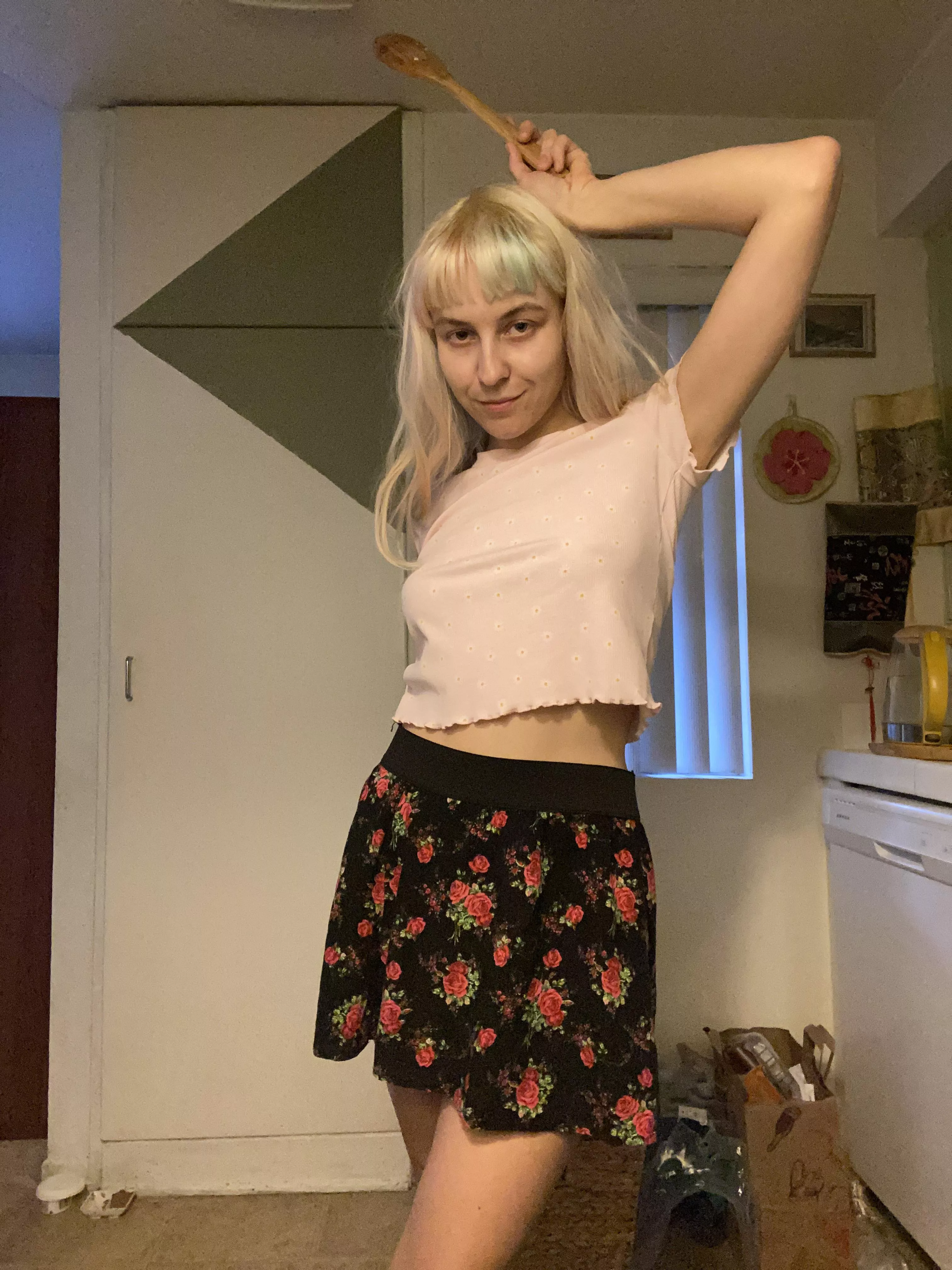 say hi to my soft kitchen boobs say hi to my soft kitchen boobs