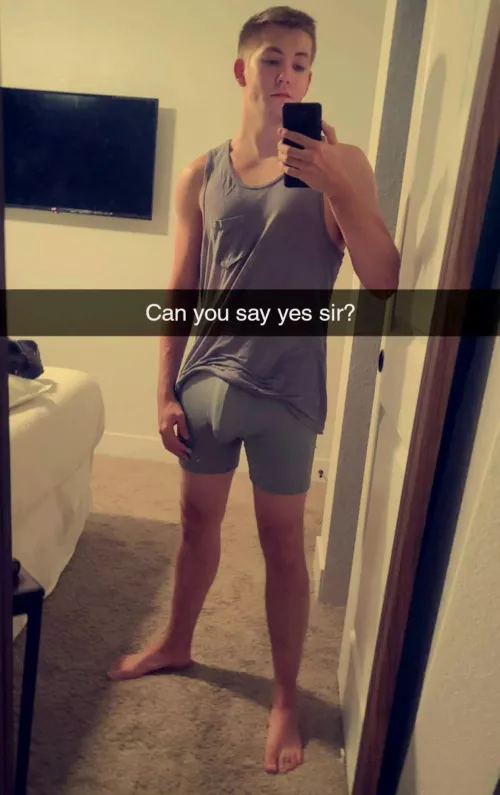 Say it on your knees