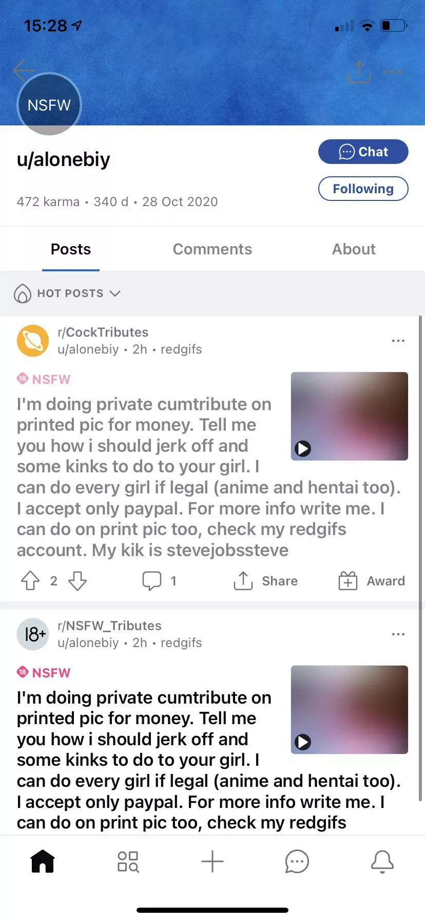 Scammer took money never done trib Scammer took money never done trib