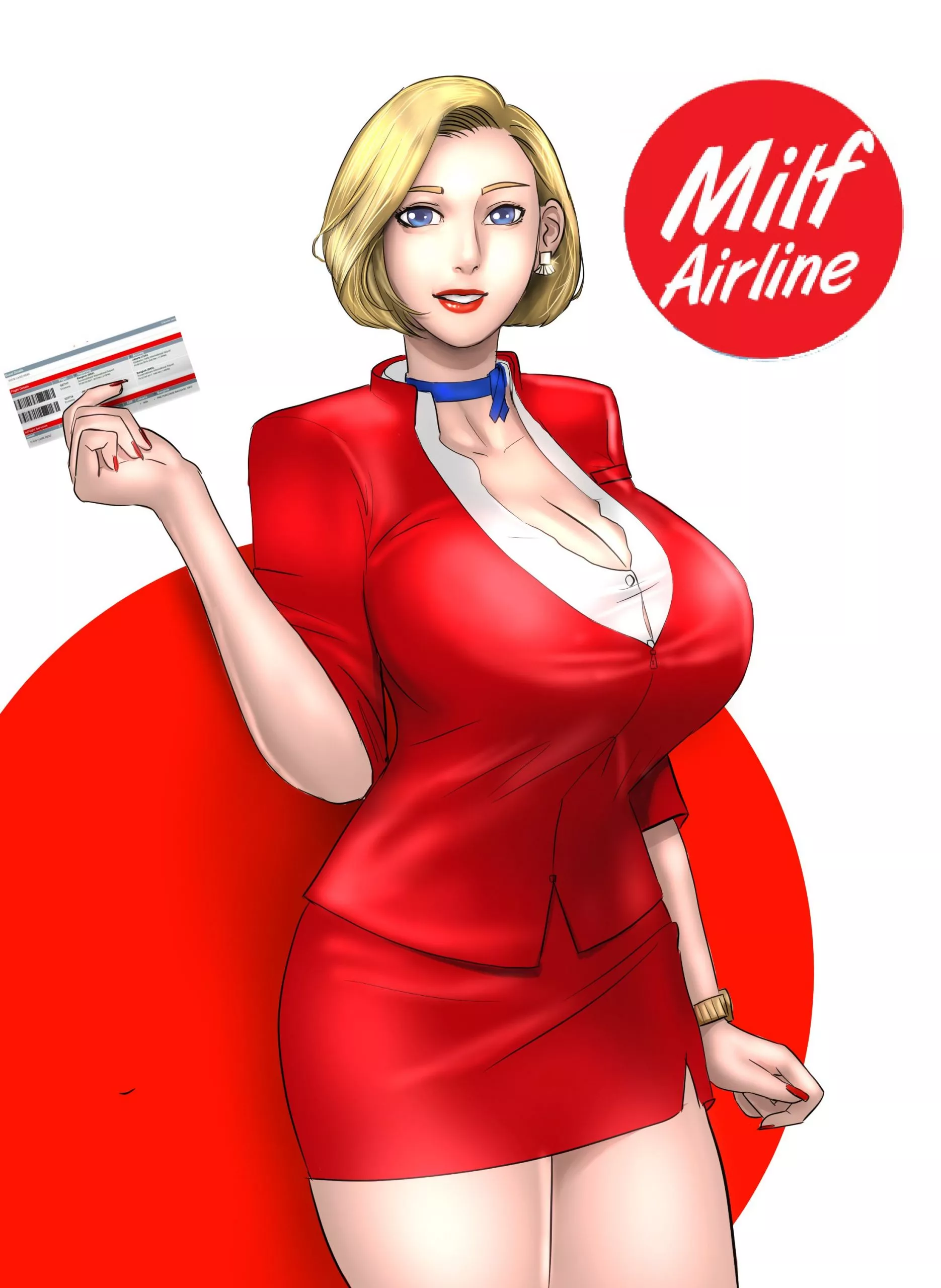 Scarlett Ann – Milf Airline Scarlett Ann – Milf Airline