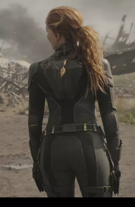 Scarlett Johansson's ass looked good in that Black Widow outfit Scarlett Johansson's ass looked good in that Black Widow outfit