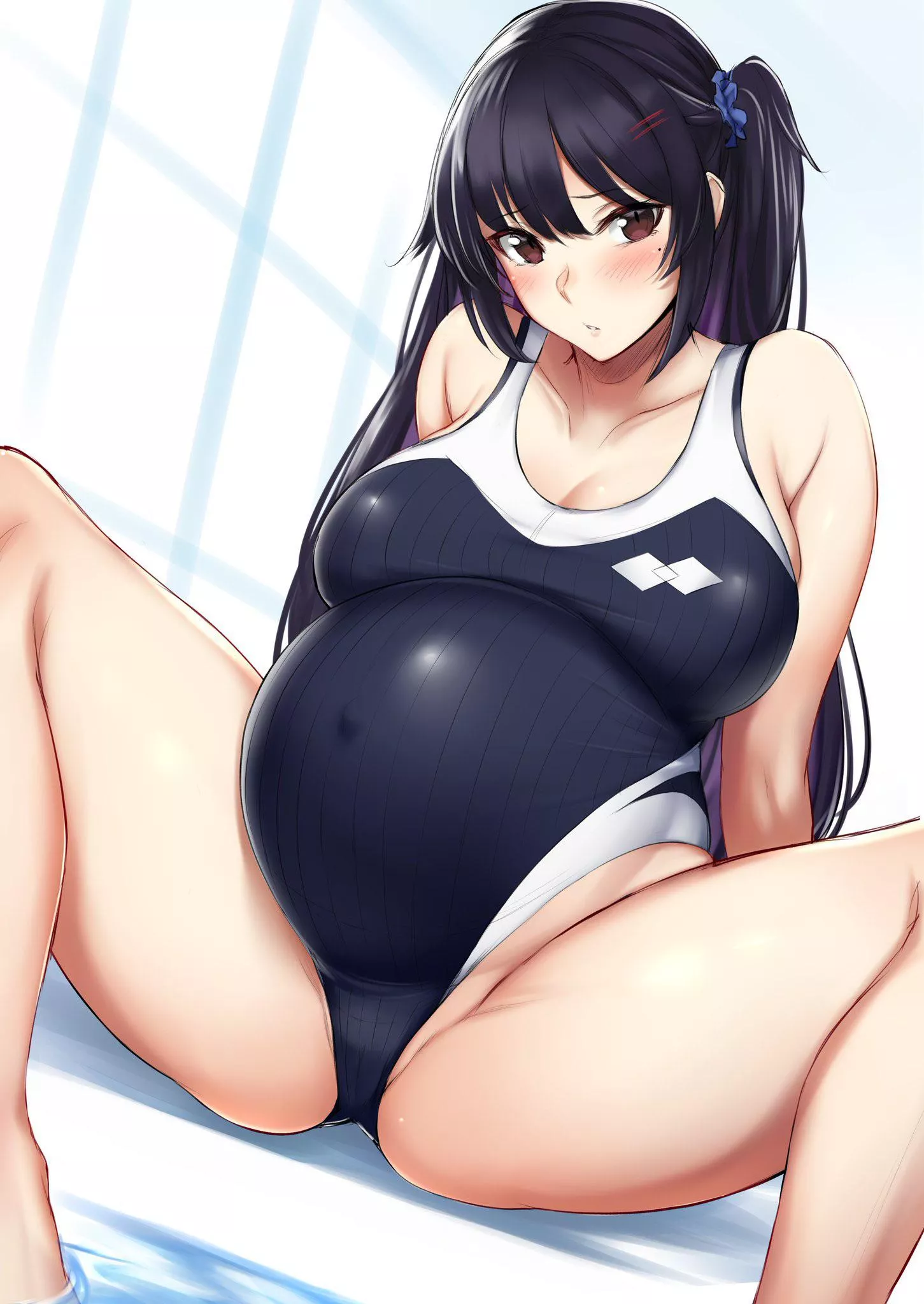 School Swimsuit Porn - School swimsuit nudes in preggohentai | Onlynudes.org