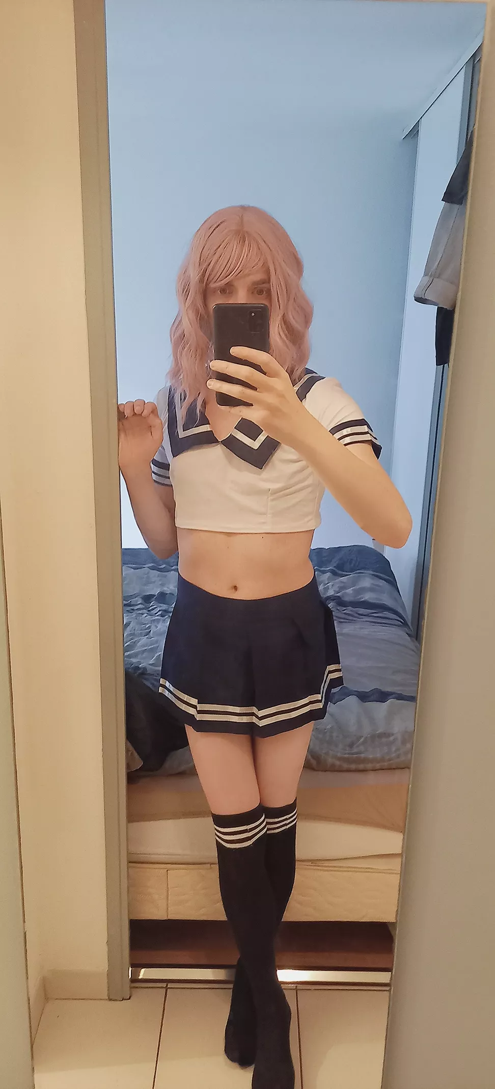 Schoolgirl in holiday