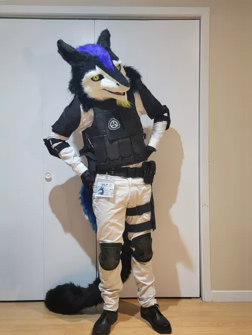 Scp Sergal Guard Doing his Job
