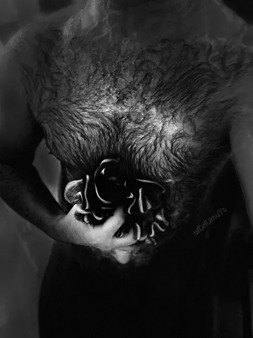 Scrub-a-dub-dub, furry man in the tub 🛁 [OC]