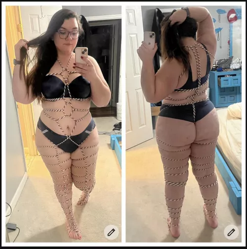 Second ever self-tie. My favorite part is the feet!