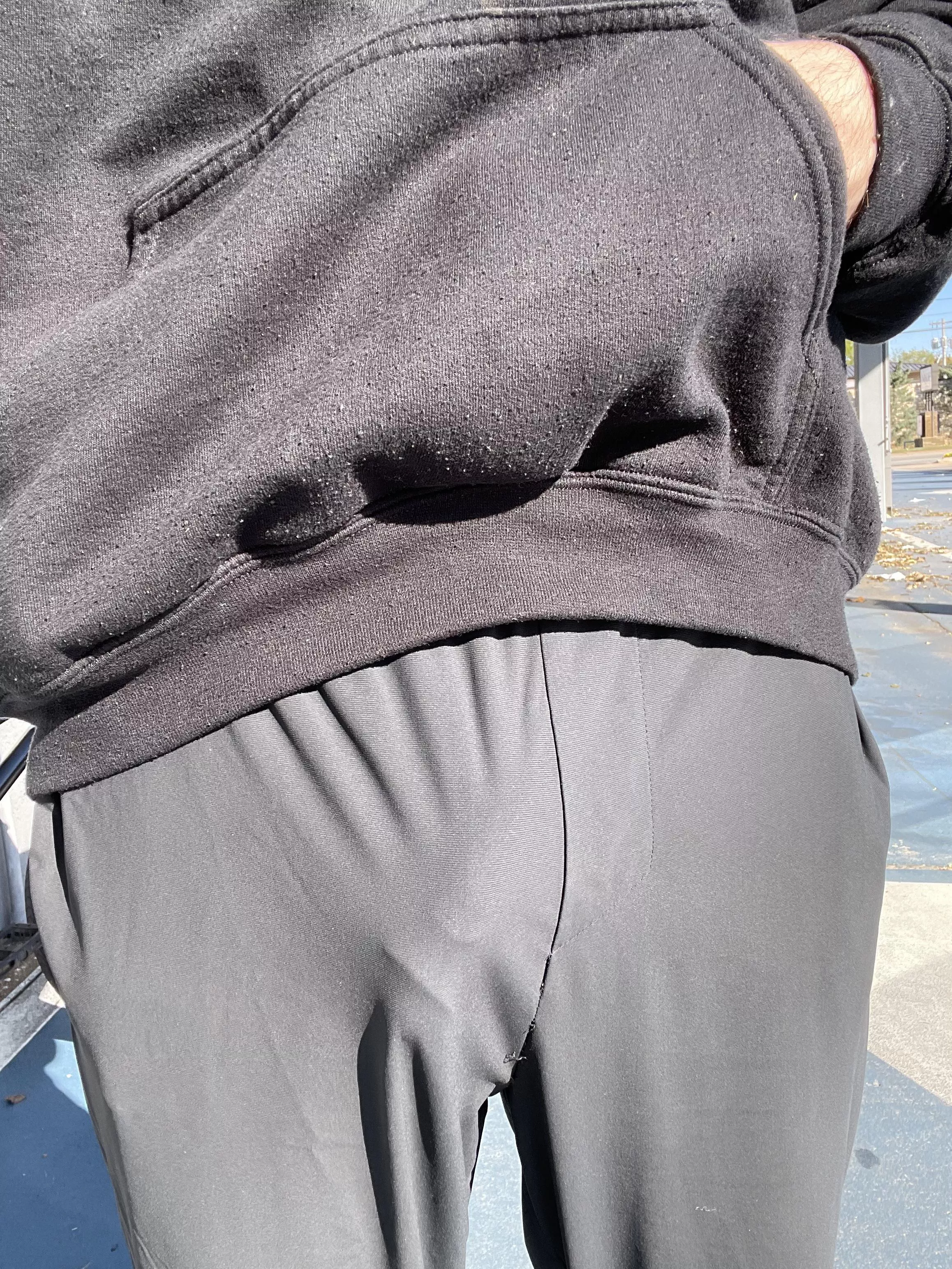See my softy thru my pants See my softy thru my pants