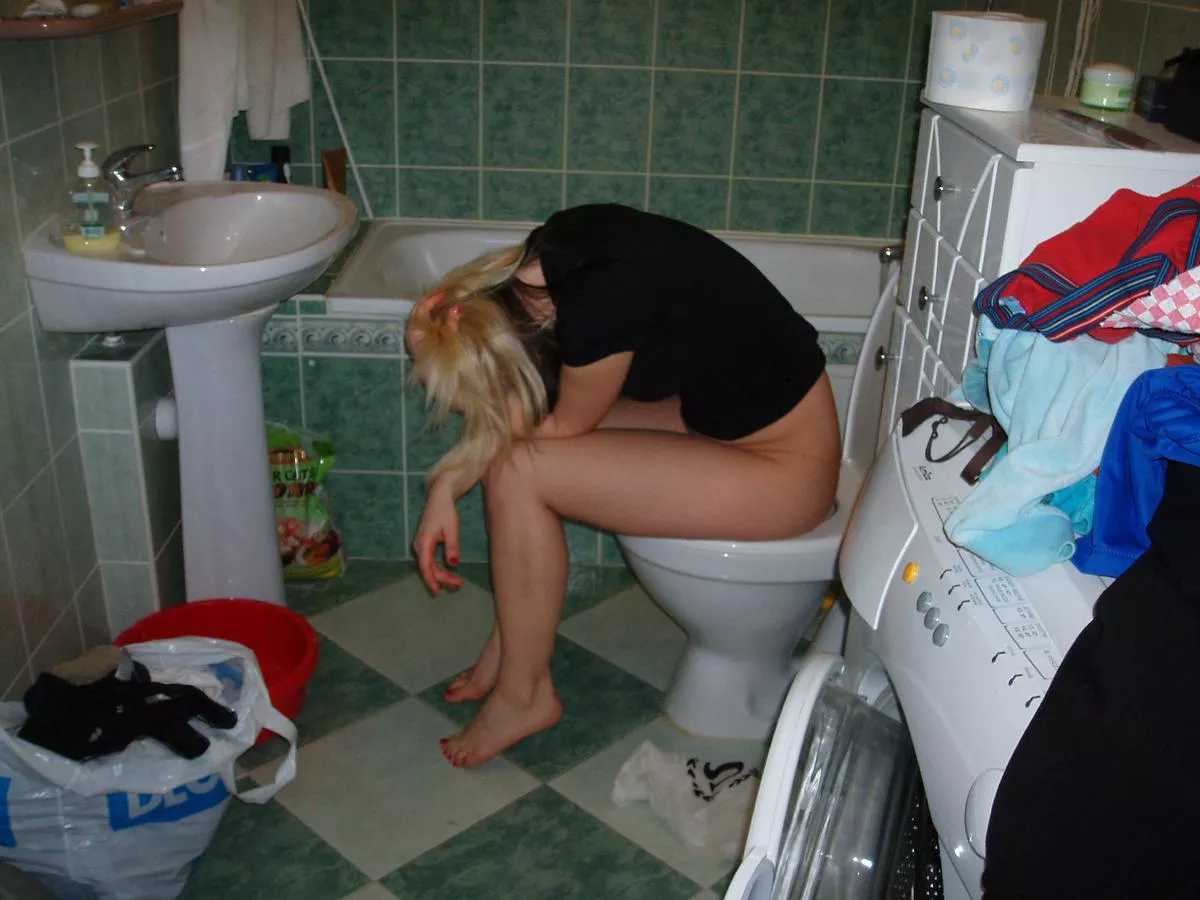 Seems like she had a rough night Seems like she had a rough night