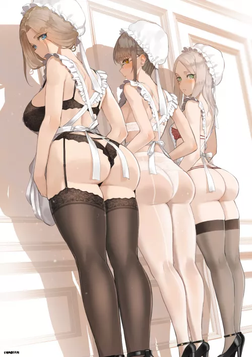 Select Your Lingerie Maid! (Throtem) [Original]