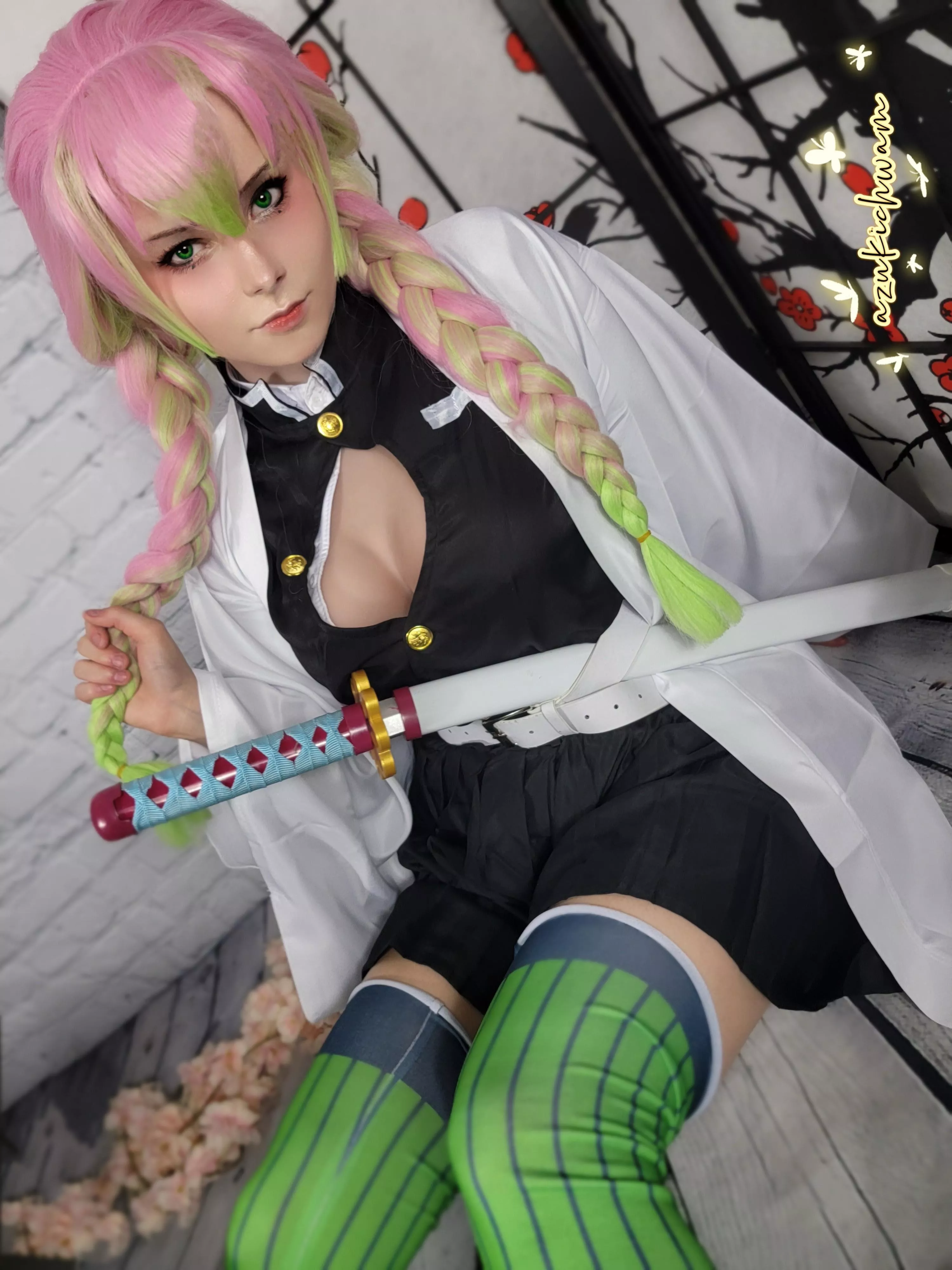 [self] Mitsuri Kanroji From Demon Slayer By Azukichwan