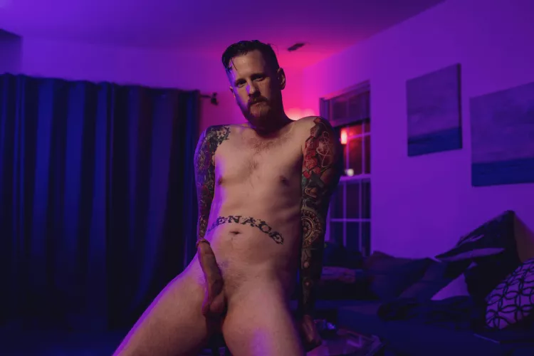 Self portrait. Trying less to prove my sexuality and just trying to celebrate it now.