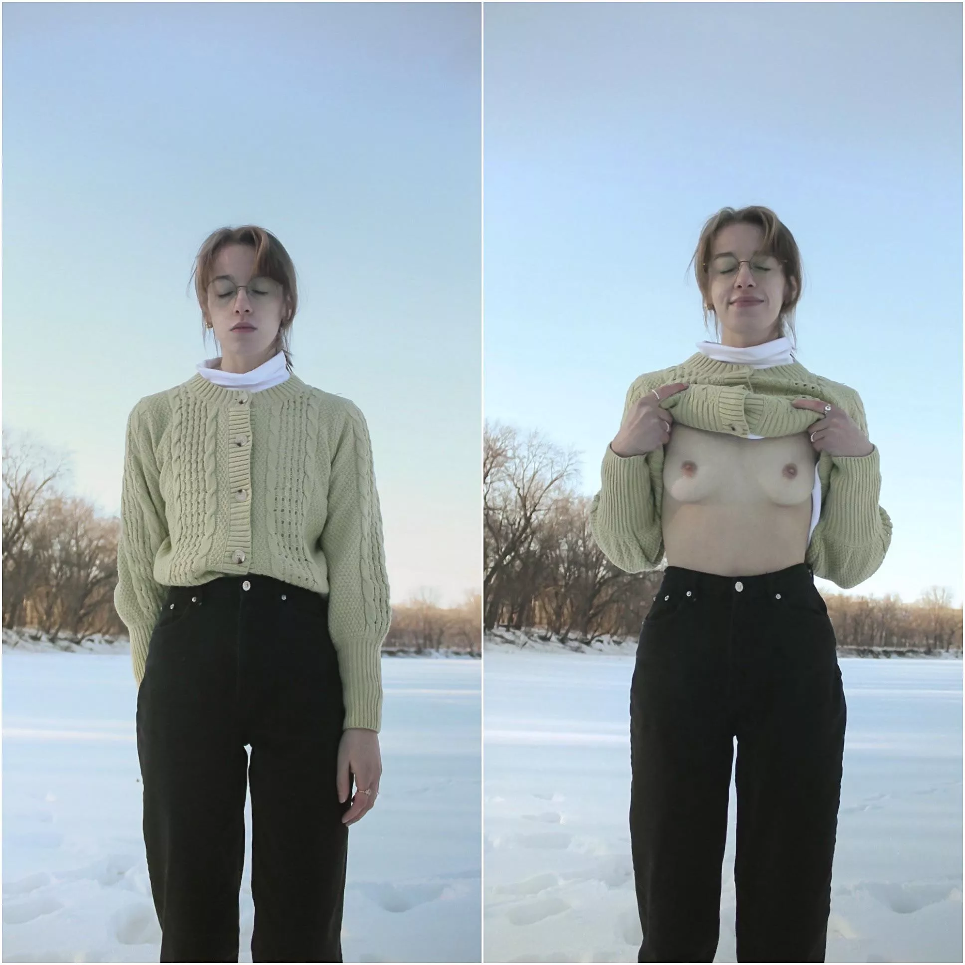 self portraits that made me incredibly cold