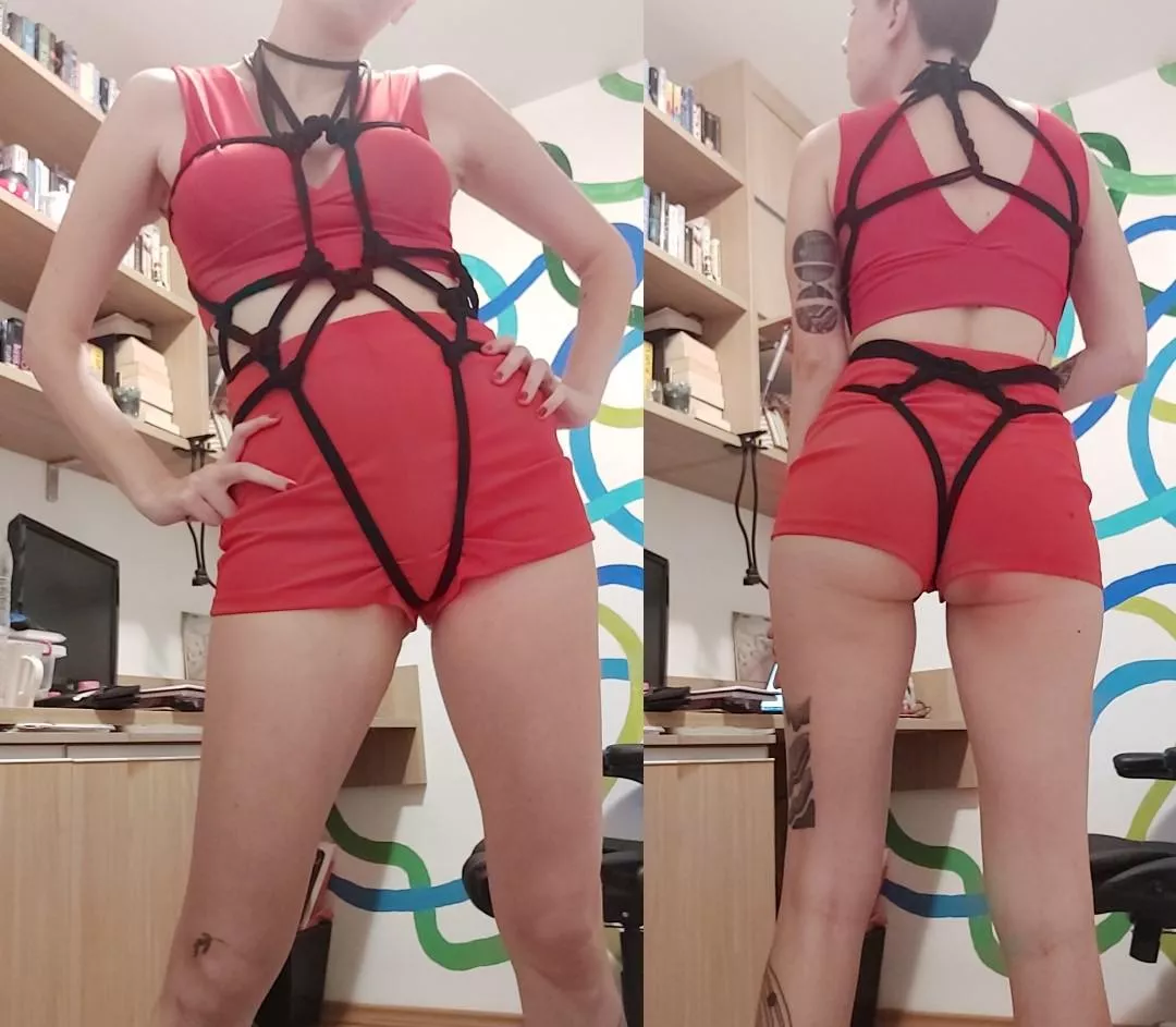 self tied for a fun night out