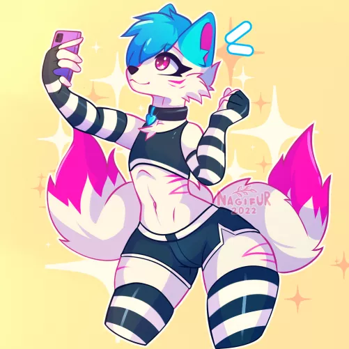 Selfie Commission ✨ | Art by me @nagifur