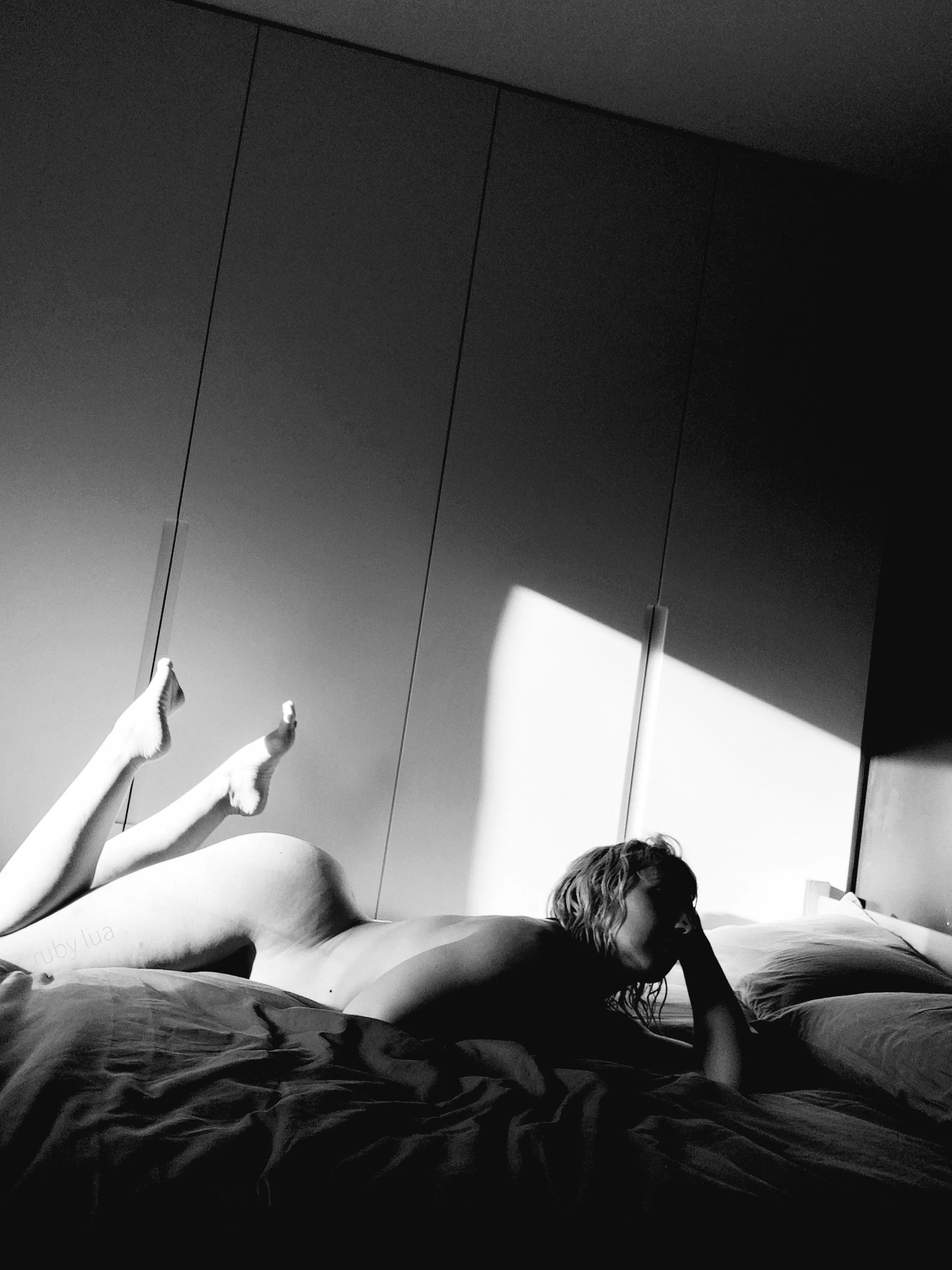 self-portrait in afternoon sunlight